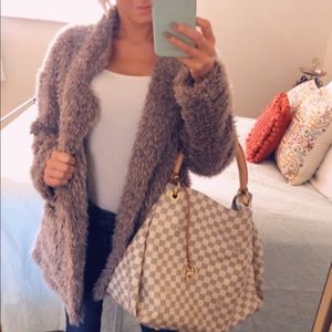 Bobeau Faux Fur Coat